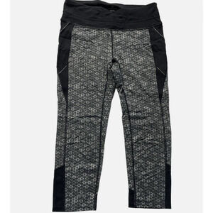 Athleta Leggings Women Small Stretch Yoga Pants Activewear Gym Honeycomb Connect